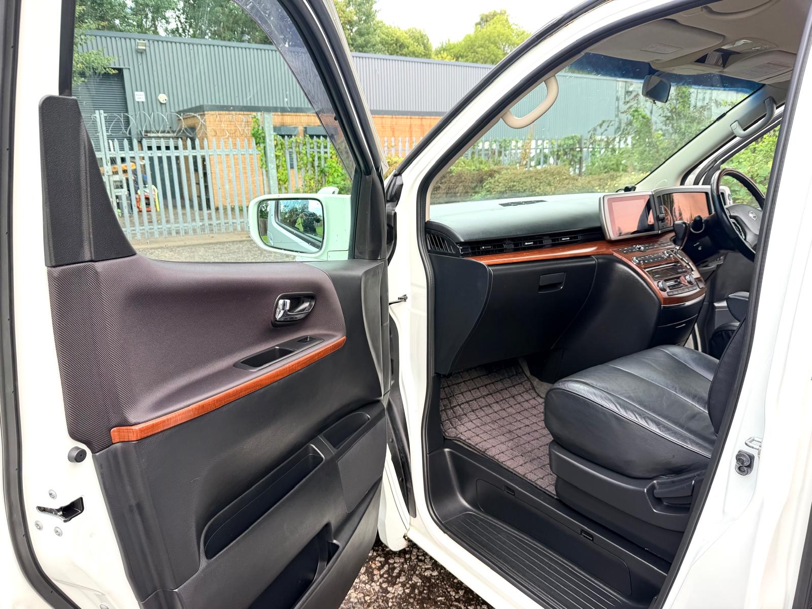2007 NISSAN ELGRAND HIGHWAY 3.5 V6 AUTO 8 SEAT MPV LEATHER 4.5/B GRADE ULEZ