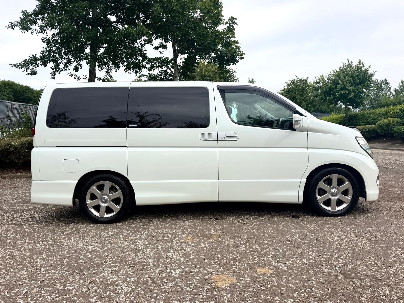 2007 NISSAN ELGRAND HIGHWAY 3.5 V6 AUTO 8 SEAT MPV LEATHER 4.5/B GRADE ULEZ