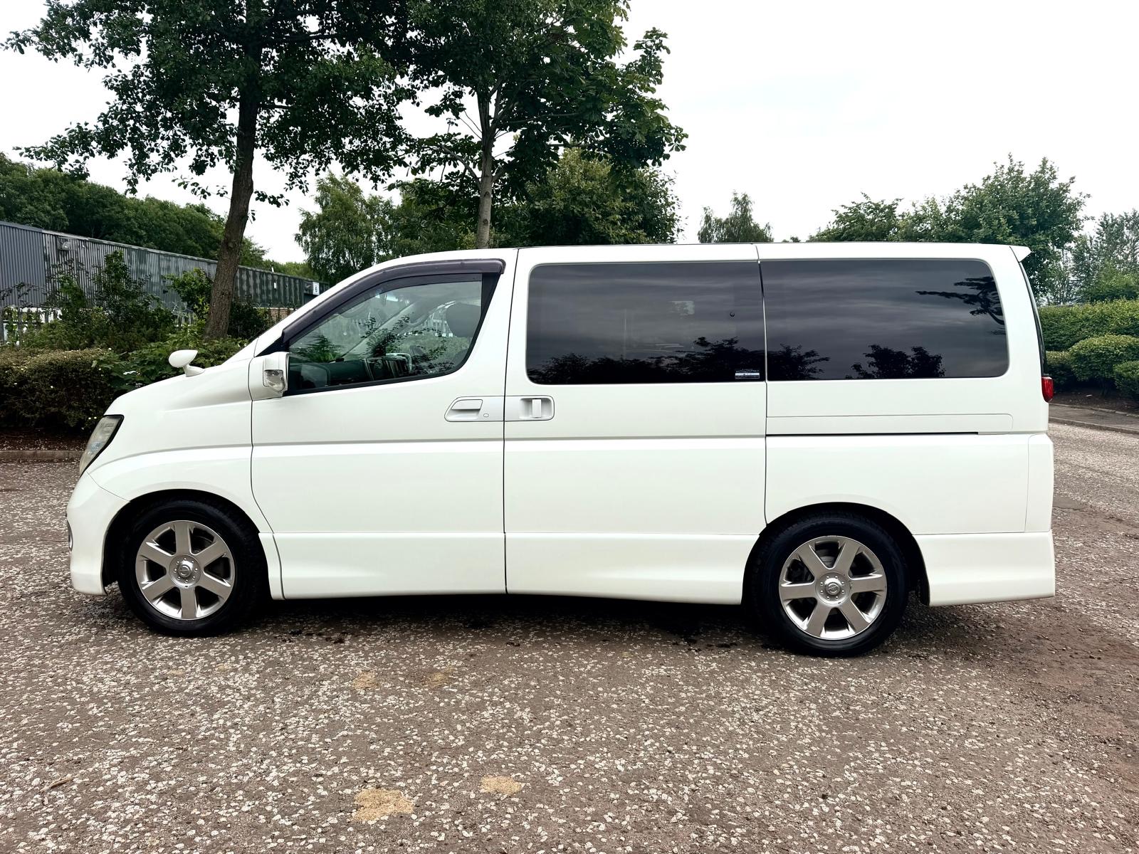 2007 NISSAN ELGRAND HIGHWAY 3.5 V6 AUTO 8 SEAT MPV LEATHER 4.5/B GRADE ULEZ