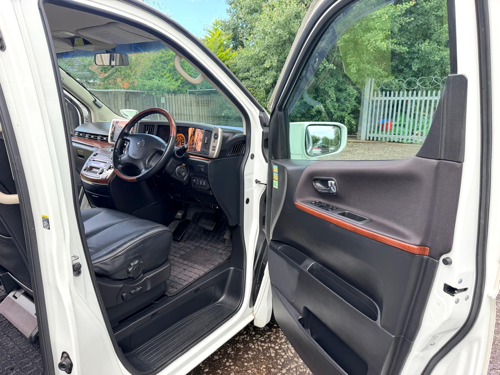 2007 NISSAN ELGRAND HIGHWAY 3.5 V6 AUTO 8 SEAT MPV LEATHER 4.5/B GRADE ULEZ